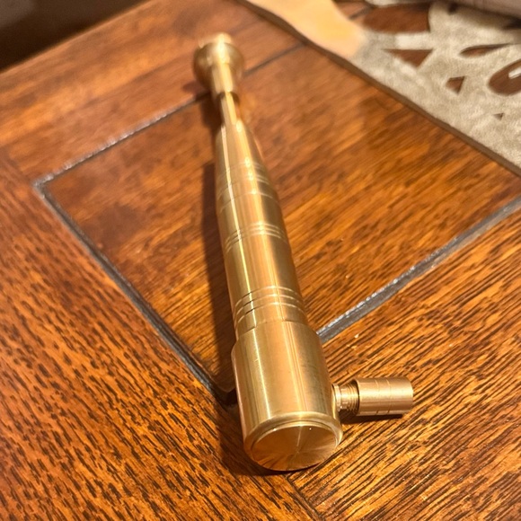 CROCFLAME Copper Butane Torch Lighter Fire Torch Butane Refillable Windproof - Picture 10 of 10